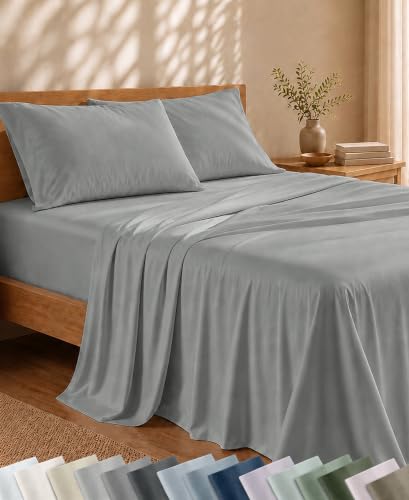 100% Viscose from Bamboo Sheets King, White - view 8