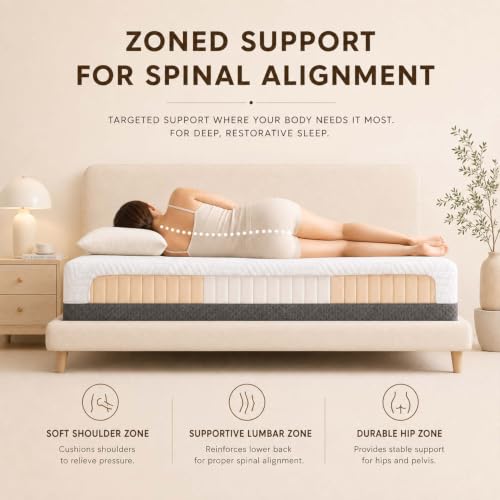10 Inch Queen Gel Memory Foam Mattress in a Box with Cooling - view 3