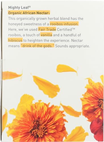Organic African Nectar Tea, Rooibos Herbal Blend with 1.32 oz - view 2