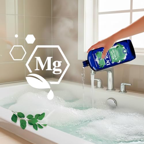 Pure Epsom Salt Soak and Foaming Bath, Relax & Relief with Eucalyptus & Spearmint, Combo Pack - view 4