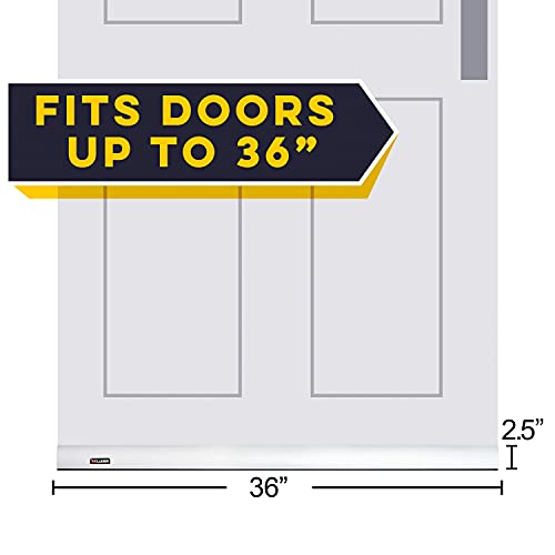 36" Versa-Line Rodent-Proof Door Sweep, Aluminum Cover - Seals Out Rodents and Pests, Easy to Install, Maximum Adjustability; Under-Door Seal - view 3