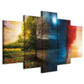 Acoustic Panels Canvas Wall Art Print, Office Tree 40x20 Inch