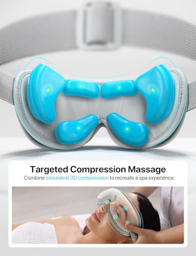Eye Massager with Heat,Heated Massage Eye Mask - view 4
