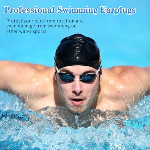 24 Pair Light Blue Ear Plugs Bulk NRR 29dB Reusable Silicone With Plastic Cases - Soft Foam for Sleeping, Noise Cancelling, Concerts, Shooting, Swimming, Noise Reduction - view 6