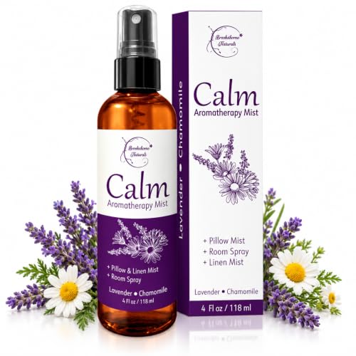 Calm Aromatherapy Mist | Lavender Pillow Spray 4oz