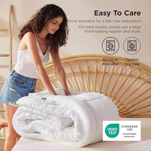 Comforter Duvet Insert, Quilted Bedding Blanket, Oeko-TEX - view 6