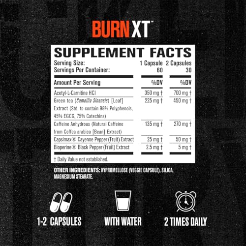 Burn-XT + Lean-PM Kit – 24-Hour Body Composition & Metabolism Support Stack – Day & Night Formula – 60 Count, 2 Pack - view 5