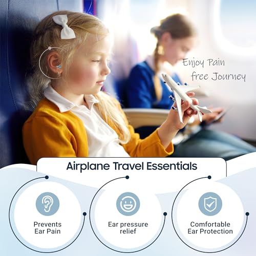 Kids Ear Plugs (6-12 yrs) - Ear Protection for Child Adult with Small Ear Canals, Reusable Noise Relief Earplugs for Fly, Sports, Firework, Noise Sensitivity, Festival, Tinnitus Relief, 25dB, 2 Pair - view 6
