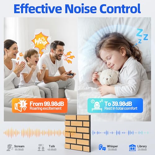 Self-Adhesive Acoustic Panels High Density Sound Proof Foam Panels for Wall - view 2