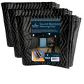 Studio Sound Blanket with Grommets 72 by 80 inch Heavy Duty Polyester (3 Pack)