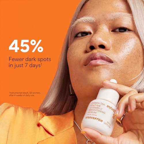 Innisfree Green Tea Enzyme Korean Vitamin C Serum for Brightening - view 6
