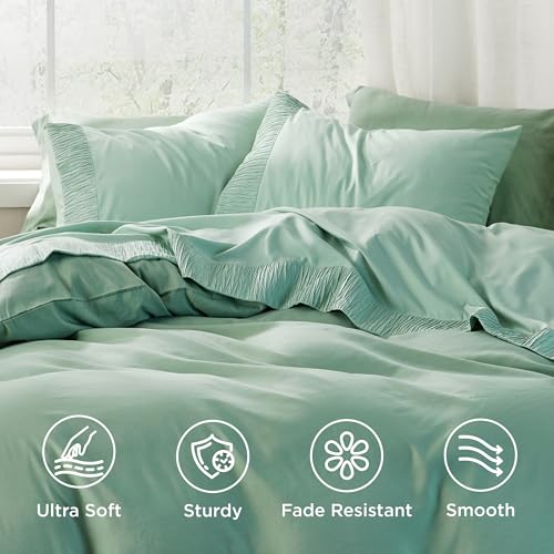 Twin XL Sheets Dorm Bedding - 3 Pieces Soft Extra Long Twin Sheets - view 3