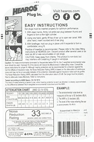 Ear Plugs Xtreme Protection Series 14 Pairs (Pack of 4) - view 2