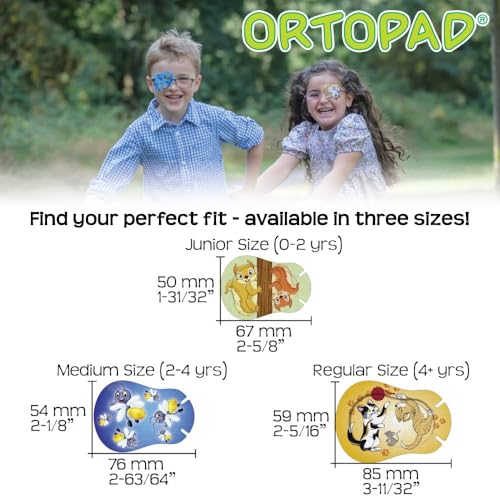 Girls Adhesive Eye Patches, 50/bx, Butterfly Pk, Reg Size 4+ yr - view 4