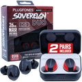 Sovereign Duo Bluetooth Earplug Headphones for Work, OSHA Safety