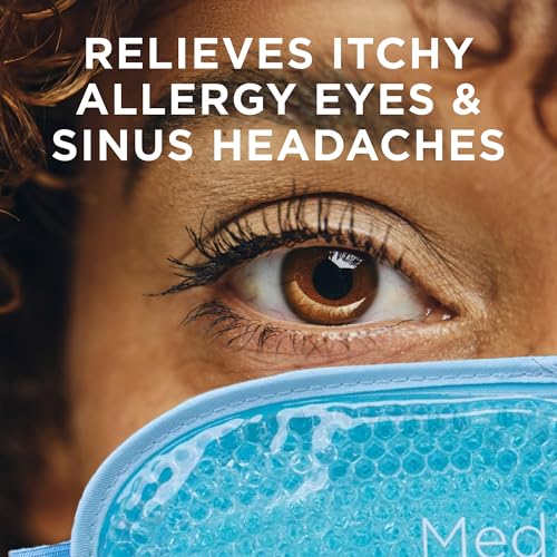 Cooling Gel Eye Mask, Blue - view 4