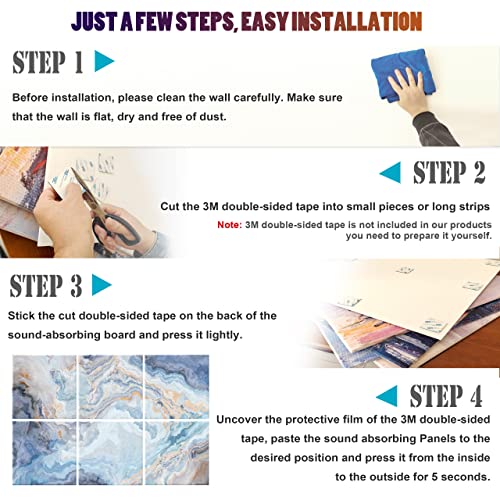 Decorative Acoustic wall Art panels, Sound Absorbing panels. - view 7
