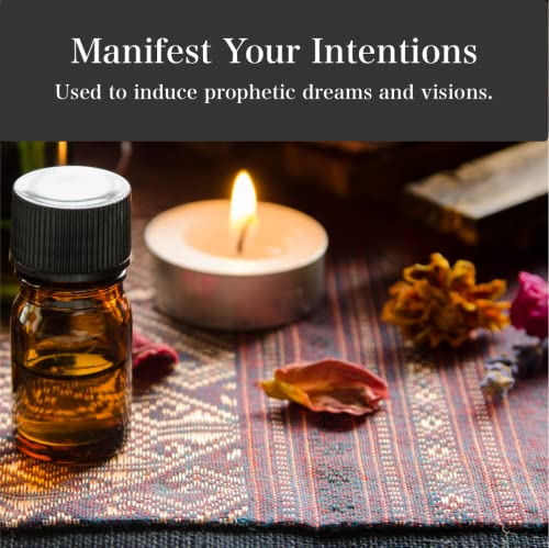 Dream Herbal Spell Candle | Handmade with Herbs & Essential Oils, Natural Soy Wax | Aromatherapy, Manifestation, Prophetic Dreams, Visions, Intuition & Insight | Wiccan, Pagan & Magick - view 2