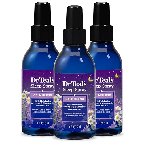 Sleep Spray with Melatonin & Essential Oil Blend (Pack of 3) & Epsom Salt Soaking Solution Soothe & Sleep Lavender 3lbs - view 2