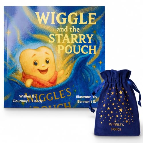 A Tooth Fairy Tradition Keepsake Set: Wiggle and the Starry Pouch