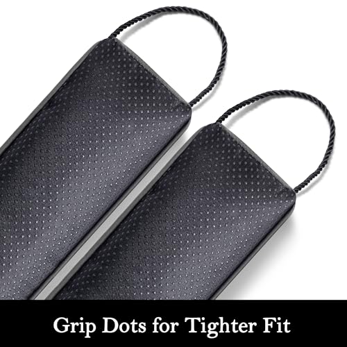 Door Draft Stopper, Removable Washable Cover, 38", Gray - view 4