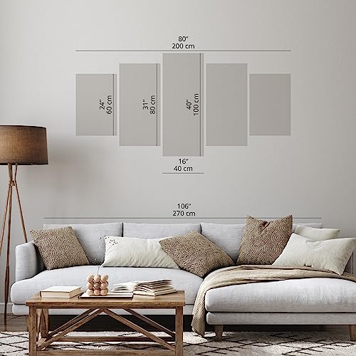 Acoustic Panels Canvas Wall Art Print, Office Tree People 80x40 in - view 3
