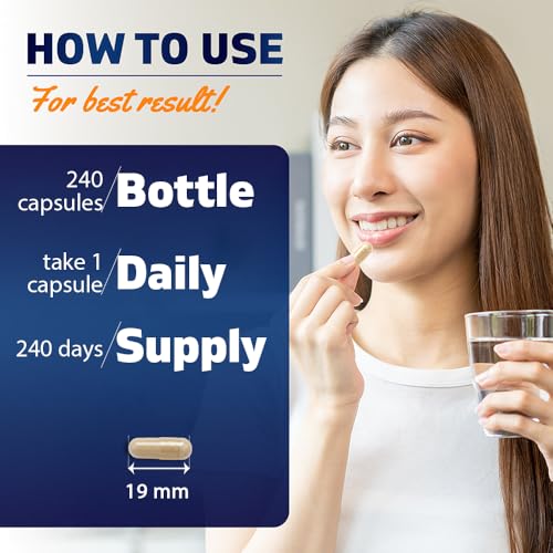 Valerian Root 20:1 Extract 250 mg, 240 Capsules - view 4