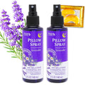 Lavender Pillow Spray for Aromatherapy- Bundle with 2 Lavender Pillow Spray Bottles with Essential Oils Plus Eye Mask | Essential Oil Sleep Time Bedding Mists