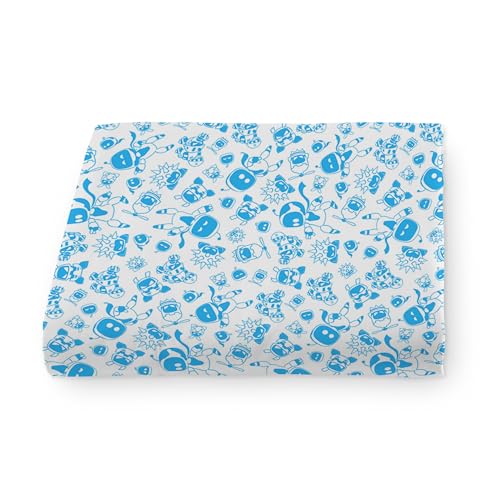 Sony PlayStation Astro Bot Twin Bedding Bundle – 64 x 86 Inches Reversible Comforter, Flat Sheet, Fitted Sheet, 1 Pillowcase – Bed in a Bag Set, Cosmic Clash - view 5