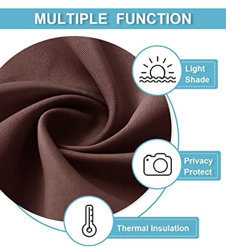 Blackout Curtains for Bedroom Living Room Nursery 72 inches Long - view 5