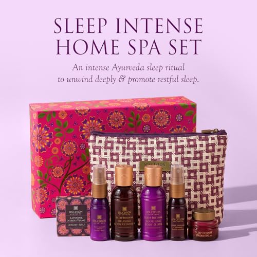 Sleep Intense Home Spa Set for Deep Restful Sleep | Ayurveda | Relaxation | Tranquility | Body Gifts Set for Mothers day gifting - view 3