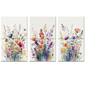 Art Acoustic Panels 47.2" x 27", Wild Flowers