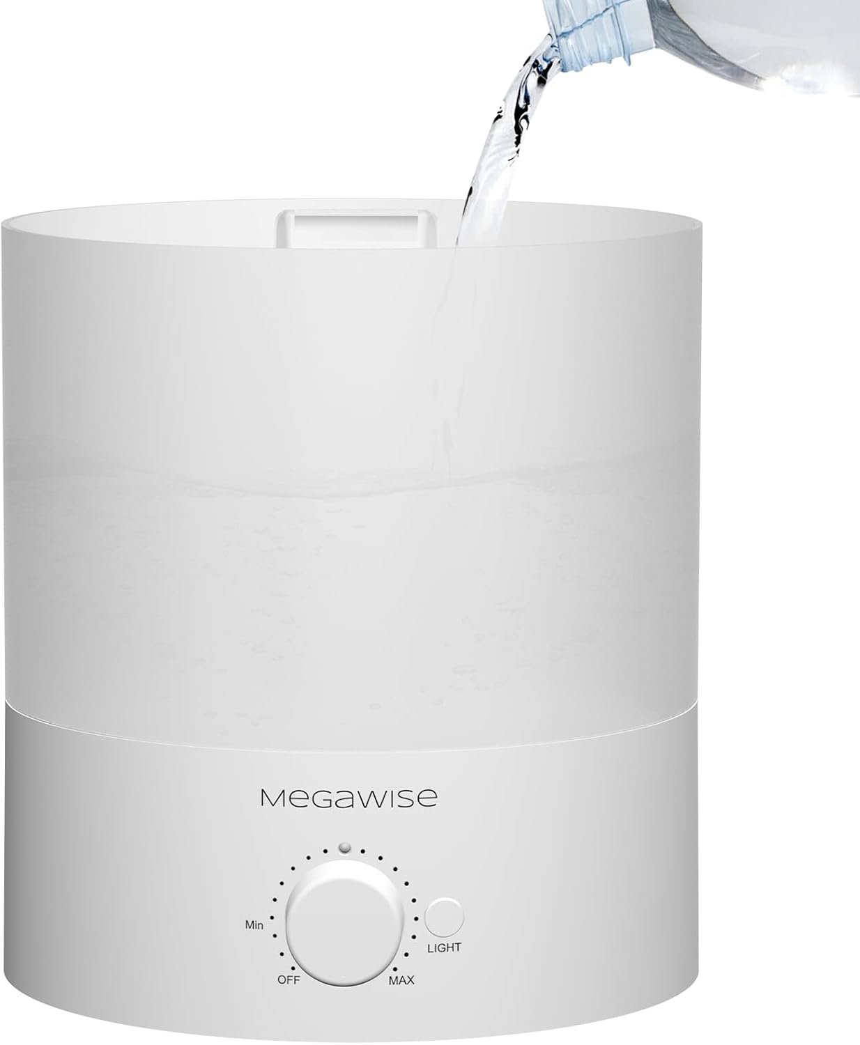 Cool mist humidifiers for bedroom, 2L tank ultra-quiet humidifier for large room, 40H runtime with 7 color ambient light, auto shut-off protection - view 2