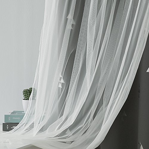 Blackout Curtains for Bedroom 63 Inch Long, Living Room 4 Panels - view 3