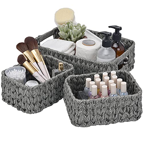 Small Wicker Baskets for Organizing, Wicker Storage Baskets
