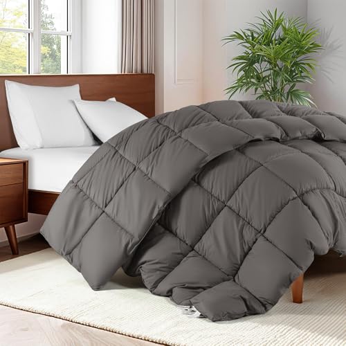 75% Canadian Goose Down Comforter King Size, 100% Cotton Shell