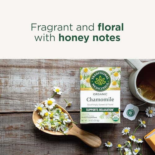 Organic Chamomile Herbal Tea, 16 Count - view 3