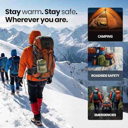 Emergency Mylar Sleeping Bags, Bivy Sack, Whistle - view 4