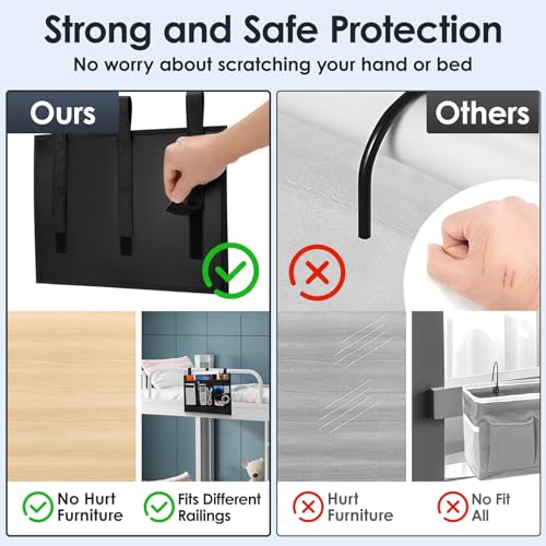 Bedside Caddy Storage Organizer, Hanging Storage Bag Pocket - view 4