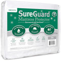 SureGuard Smooth Waterproof Mattress Protector, Twin Size Mattress Cover