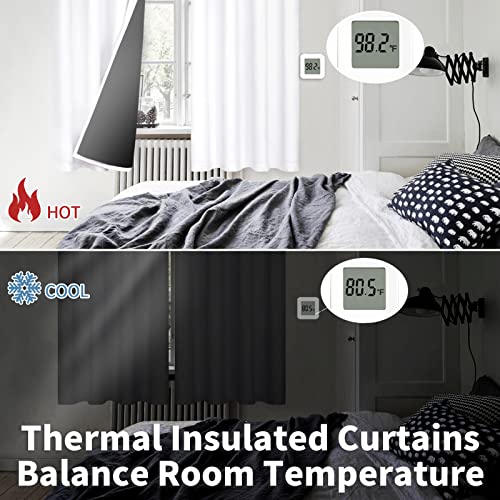 40 Inch Long Short Blackout Curtains for Small Windows - view 4