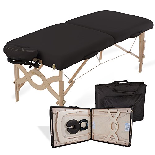Portable Massage Table Package AVALON – Reiki Endplate, Premium Flex-Rest Face Cradle & Strata Cushion, Carry Case (30”x73”) - view 2