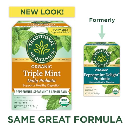 Organic Triple Mint, 16 Tea Bags - view 5