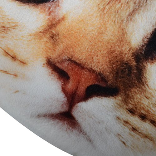 Cute Car Neck Rest Pillow with Strap Comfortable Headrest Neck Pillows for Office Chair Travel Driving Cat - view 3