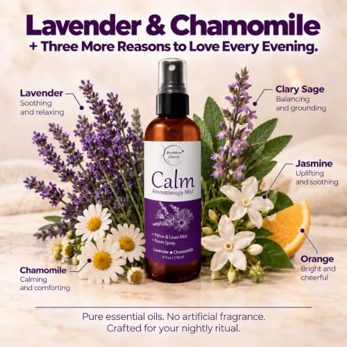 Calm Aromatherapy Mist | Lavender Pillow Spray 4oz - view 4