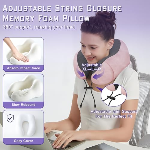 Neck pillow Airplane,Travel Neck Pillows for Airplanes,Traveling,Car,Office - view 4
