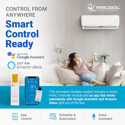 MRCOOL Easy Pro 9000 BTU Ductless Mini Split Air Conditioner Heat Pump - view 6