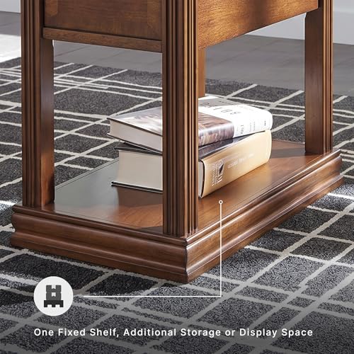 Breegin Narrow Chairside End Table - view 5