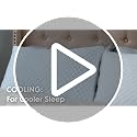 Cooling Pillow, Shredded Memory Foam Pillows King Size Set of 2, Gel Infused Cool Pillow, Adjustable King Size Pillow for Sleeping, Breathable King Pillow, Washable Removable Bed Pillow Cover - view 7