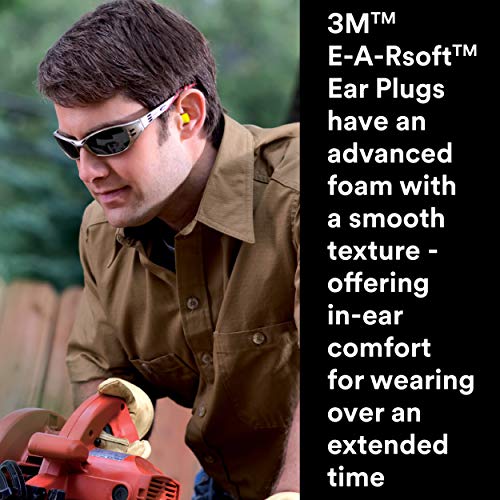 Ear Plugs, E-A-Rsoft Yellow Neons 391-1004, Regular Size, Uncorded - view 3